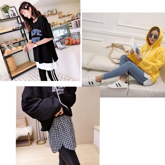 Unisex Shirt Extender for Layering Adjustable Layering Fake Top Lower (Size M) - Picture 3 of 5